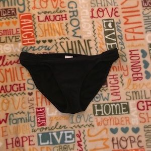 Xhilaration Black Full Coverage Bikini Bottom